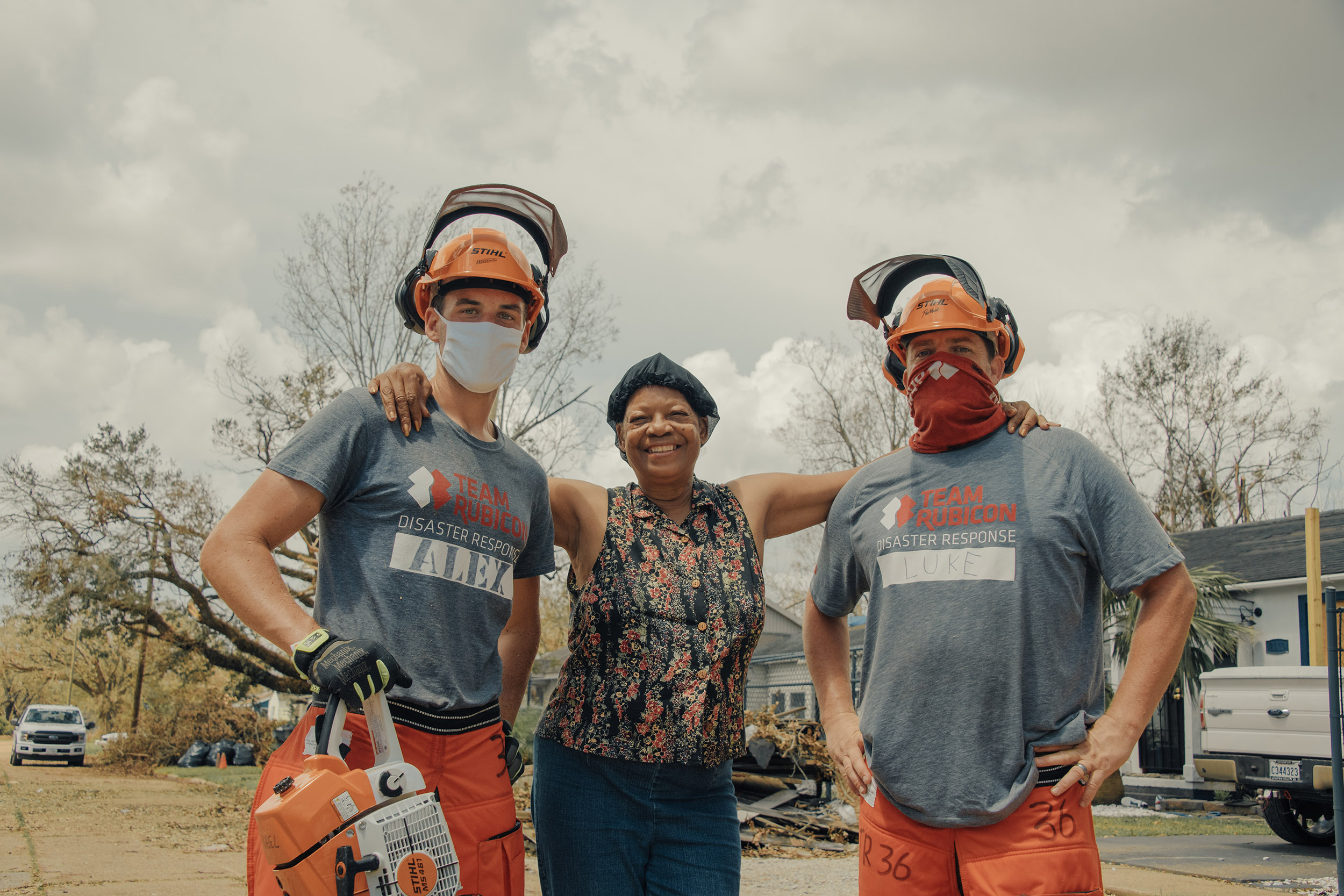 Team Rubicon helpt als vrijwilliger bij vele soorten noodweer.